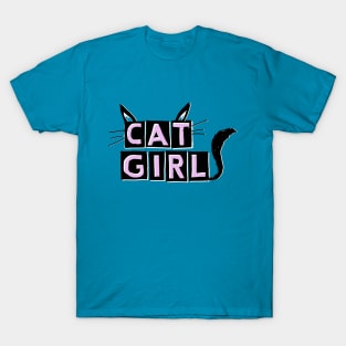 hey K's CAT GIRL T-Shirt